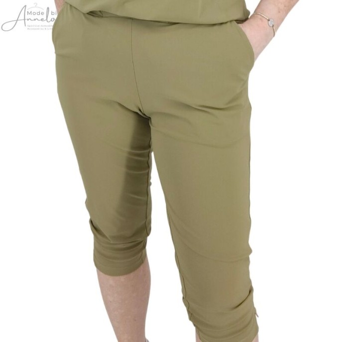 ZOSO Broek capri travel Green